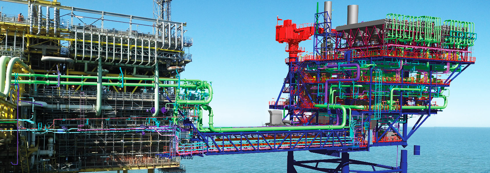 Blomsma Signs & Safety pipemarkers for Shell Leman uptime compressor