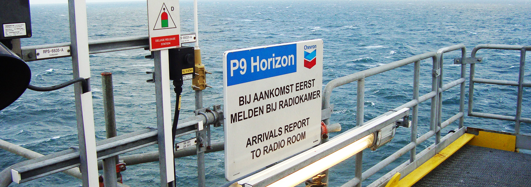 Blomsma Signs & Safety for total signage update Chevron P9 Horizon