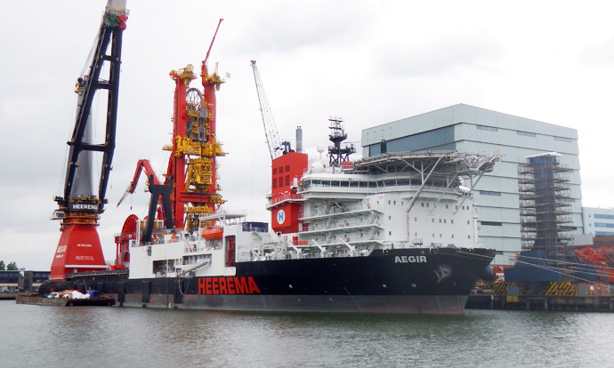 DCV Aegir - Heerema Marine Contractors » Blomsma Signs & Safety