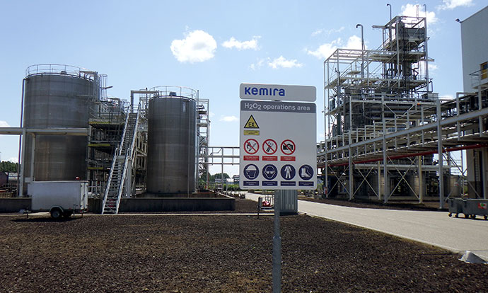 Kemira Rotterdam BV – H2O2 Plant » Blomsma Signs & Safety