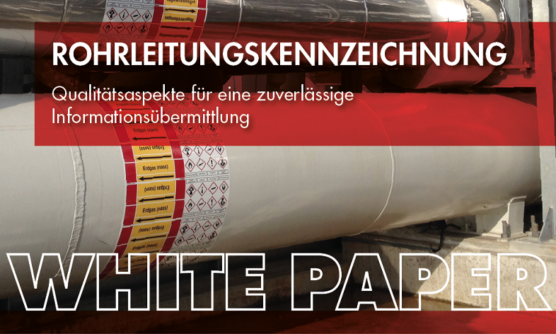 Whitepaper Qualität von Rohrleitungskennzeichnung
