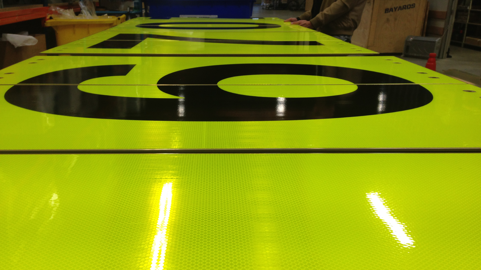 Aasta Hansteen Platform Identification panels by Blomsma Signs & Safety