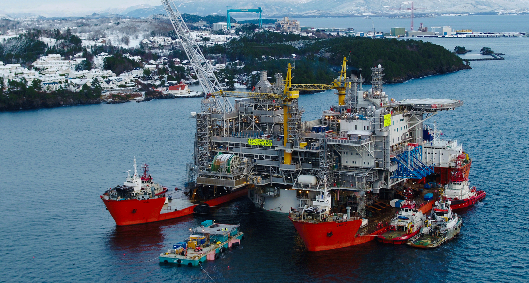 Aasta Hansteen Platform Identificatie