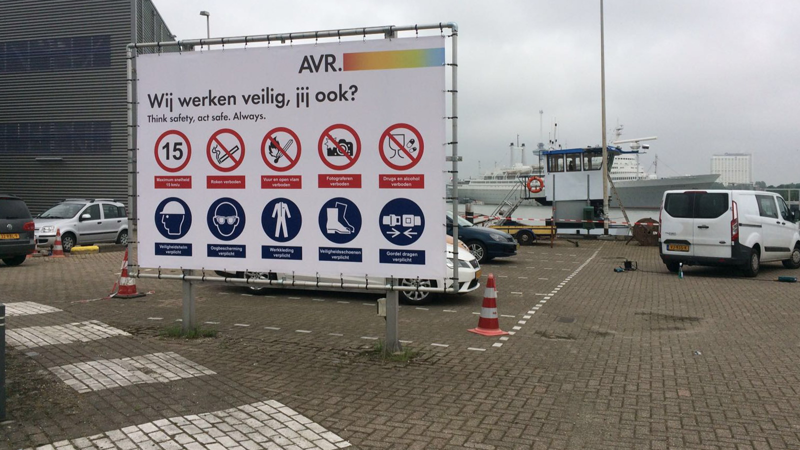 Access signs AVR by Blomsma Signs & Safety
