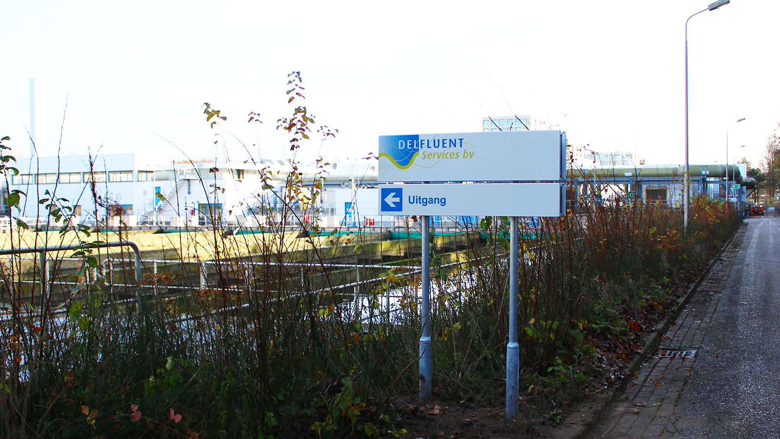 Access signs Delfluent water purification plant Blomsma Signs & Safety
