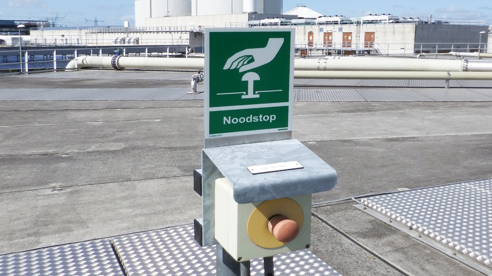 Safety signage Delfluent water purification plant Blomsma Signs & Safety