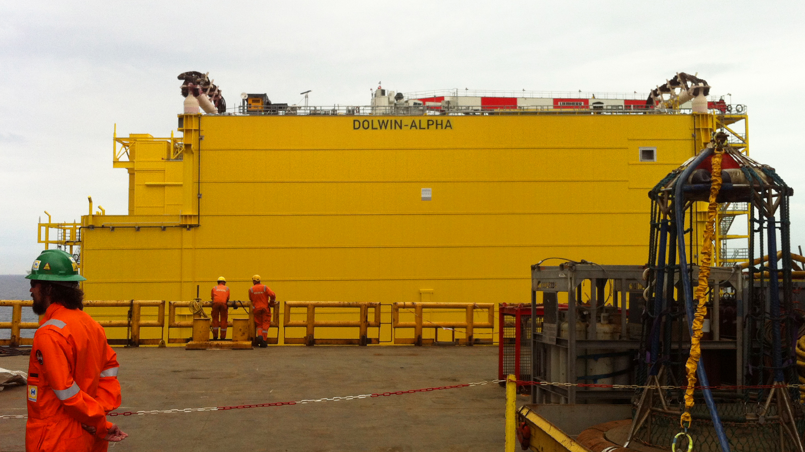 Platform identification for platform DolWin Alpha