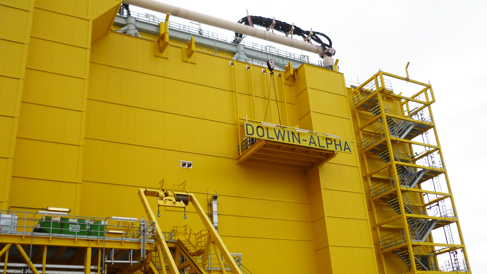 Platform identification for platform DolWin Alpha