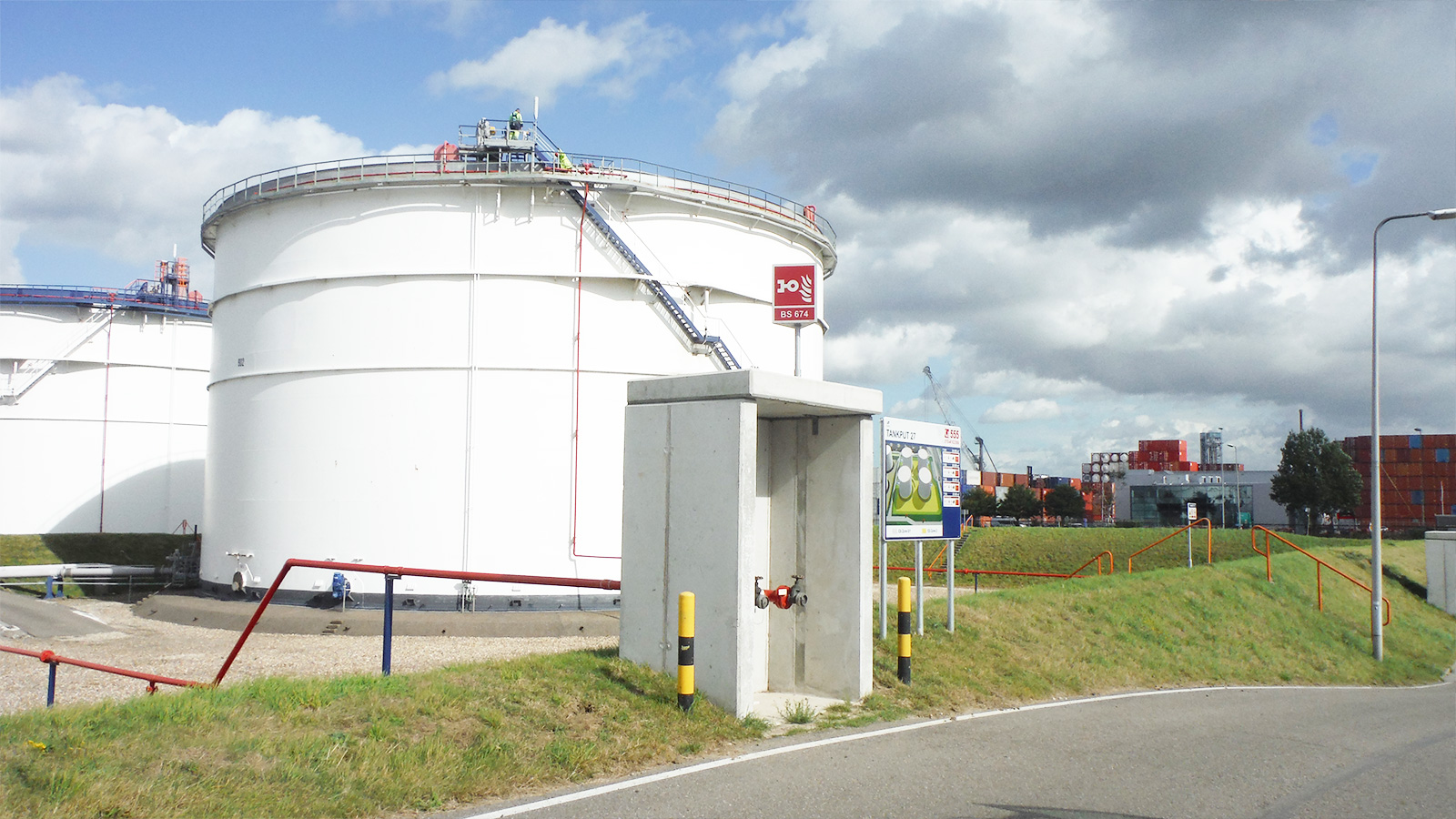 Odfjell Terminals Rotterdam Safety signage by Blomsma Signs & Safety