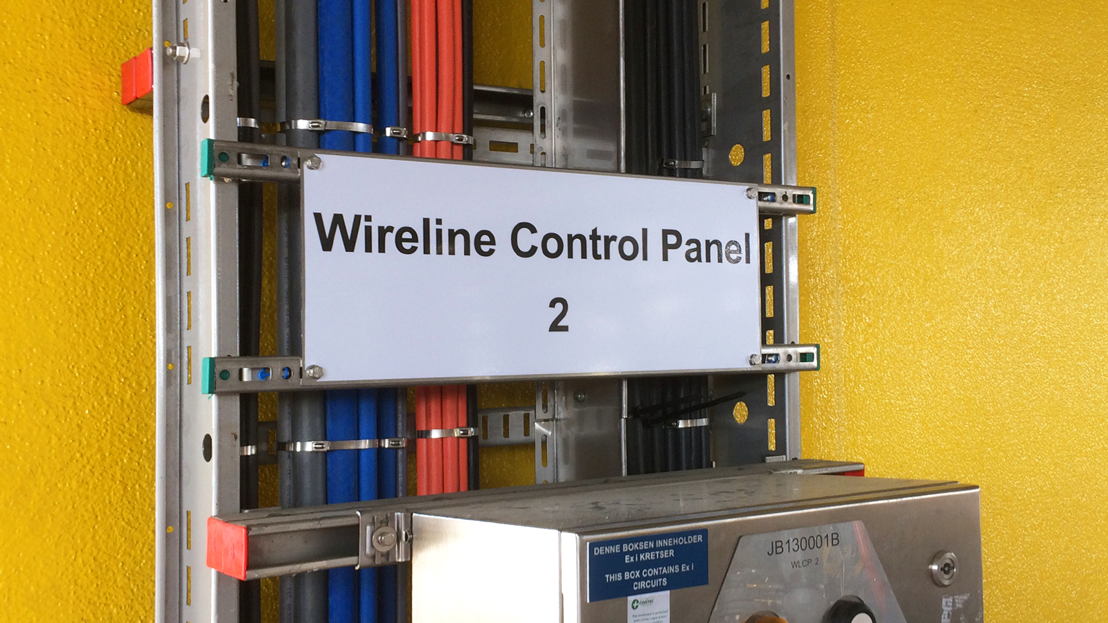 Proces identification Oseberg Vestflanken 2 platform by Blomsma Signs & Safety
