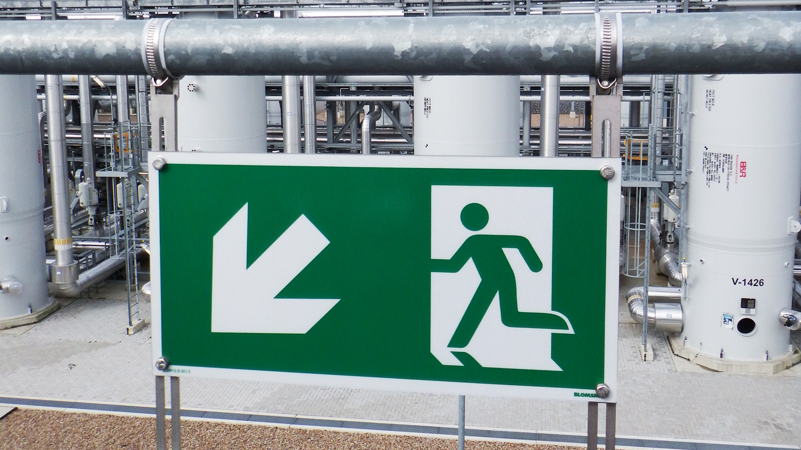TAQA Safety Signage by Blomsma Signs & Safety