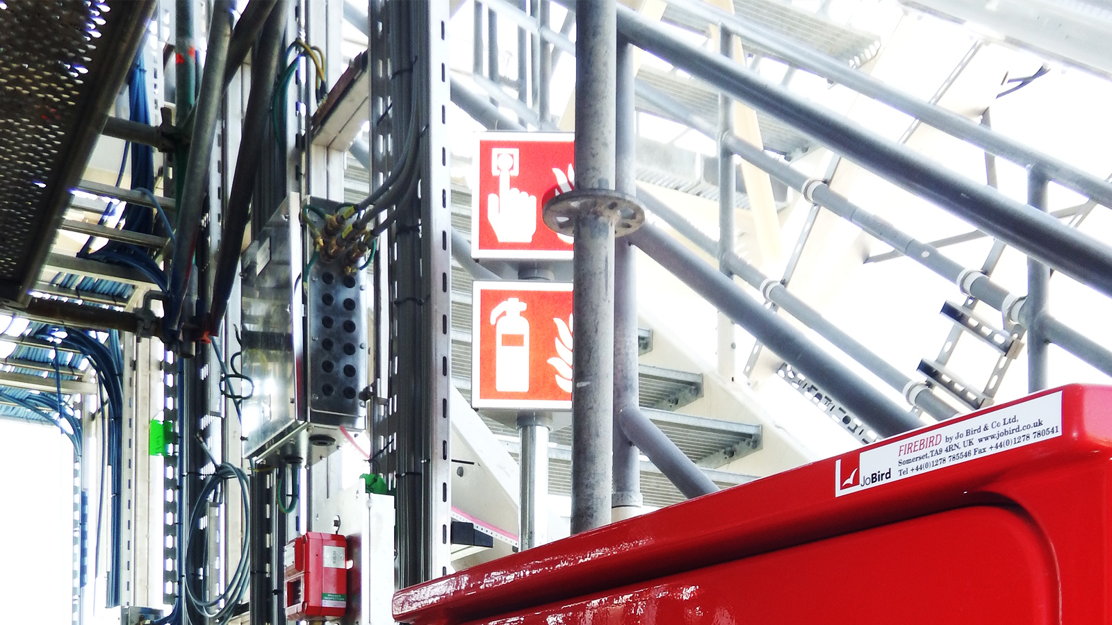Platform Identification Signs and Safety signage on Clyde platform of Talisman-Sinopec by Blomsma Signs & Safety