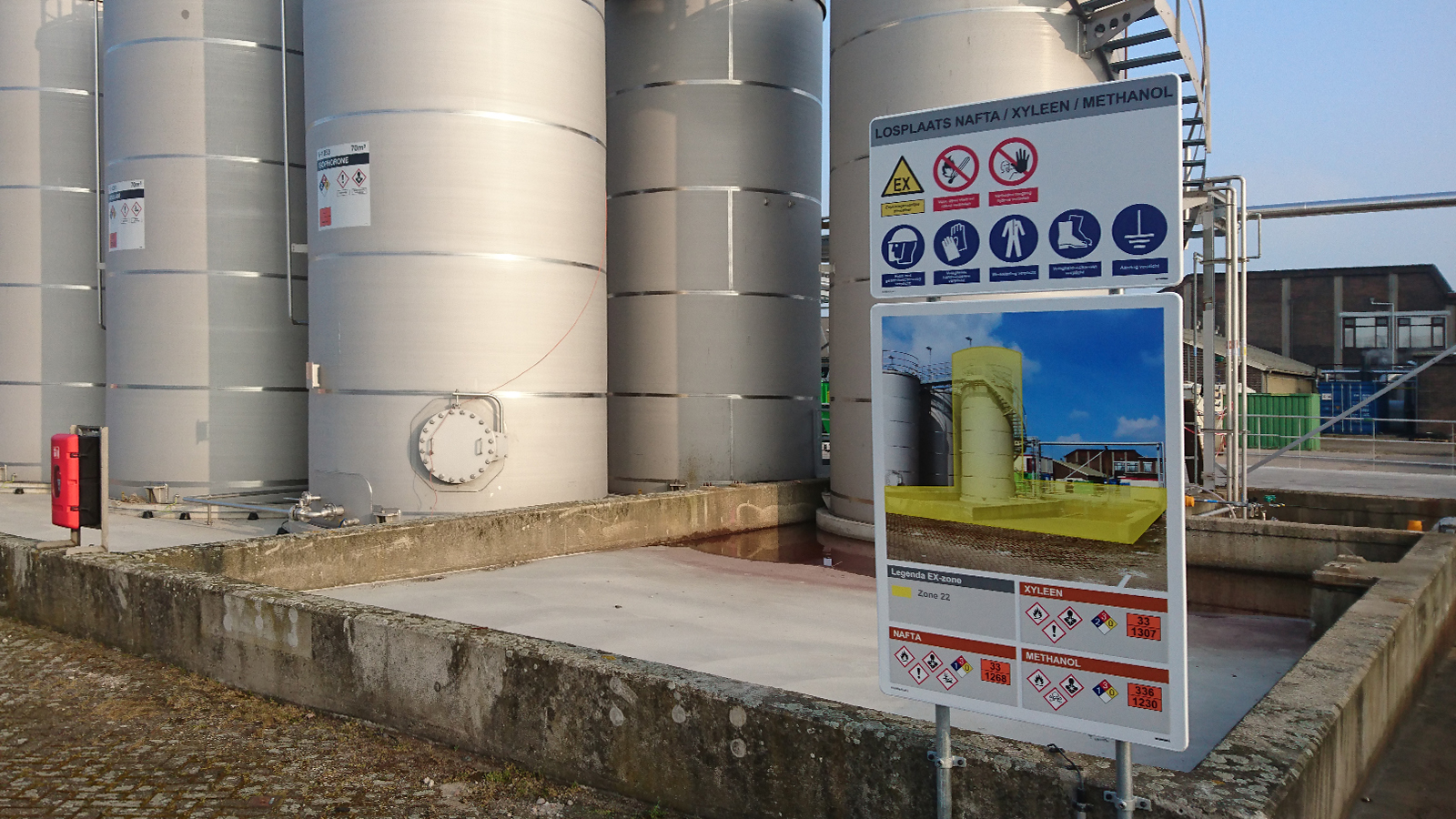 EX-area signage Cerexagri by Blomsma Signs & Safety