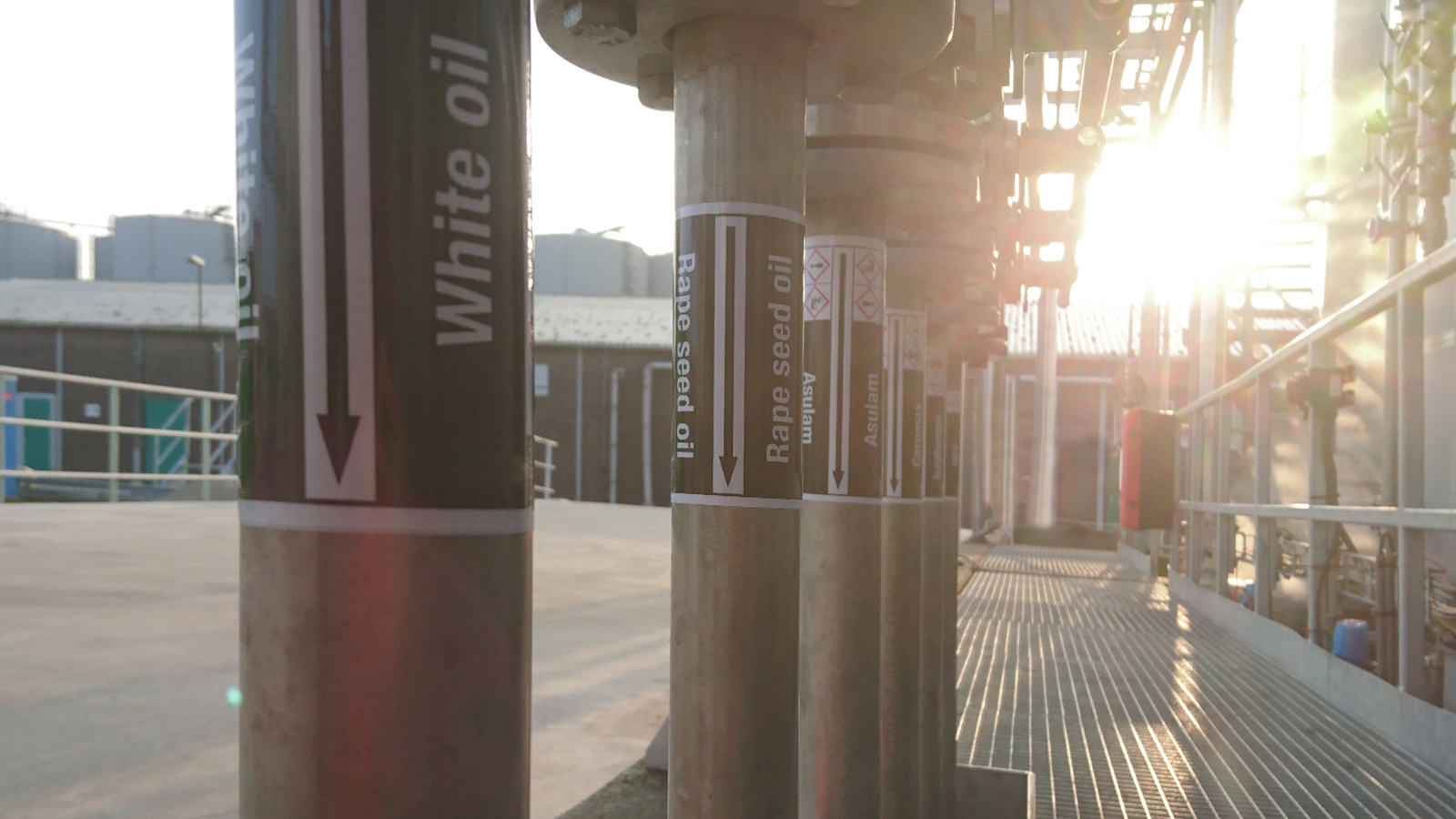 Pipe marking Cerexagri by Blomsma Signs & Safety