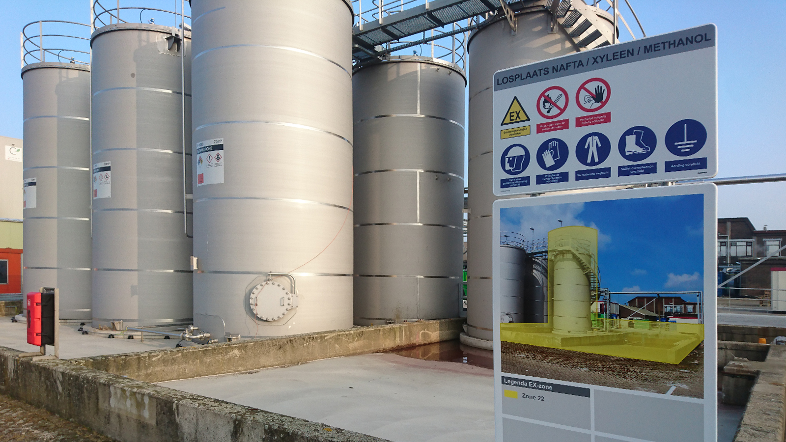 EX-area signage Cerexagri by Blomsma Signs & Safety