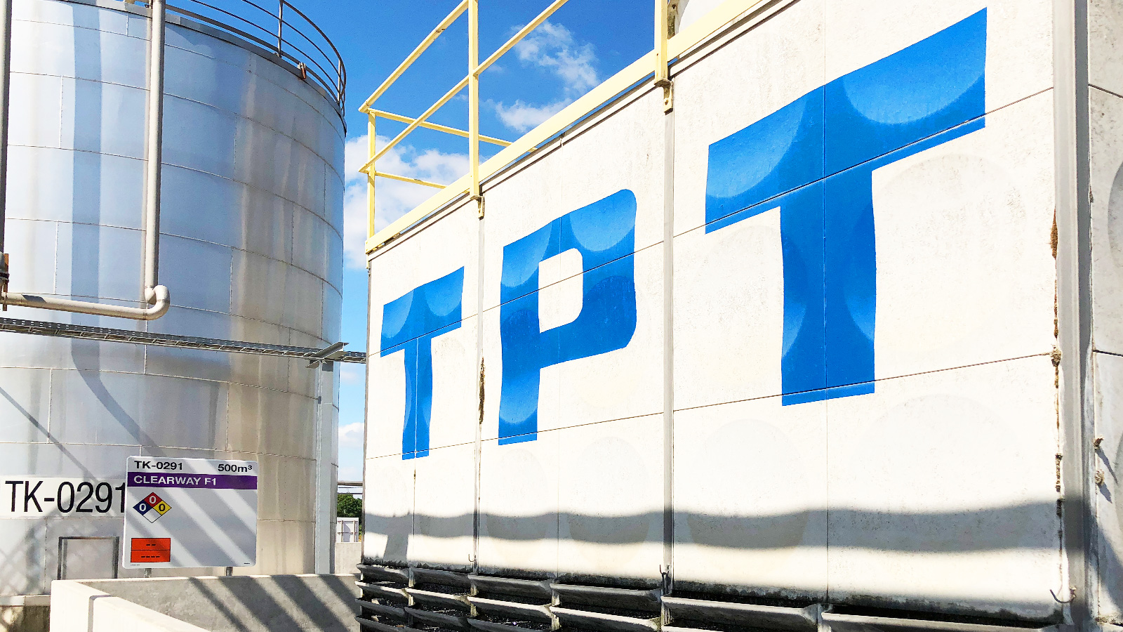 Tank Marking TPT Terneuzen by Blomsma Signs & Safety