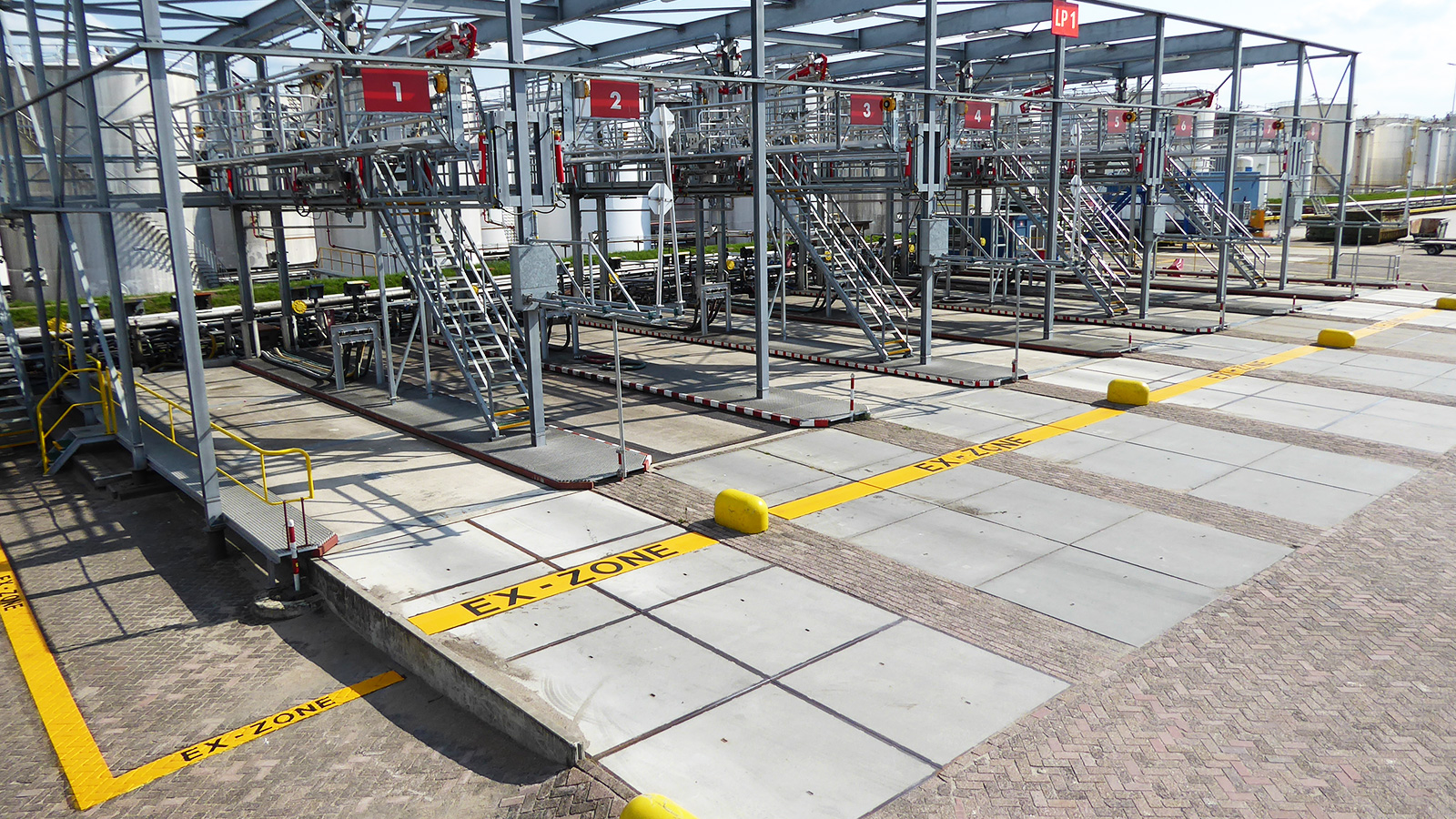 EX area markings according to ATEX 153 guidelines