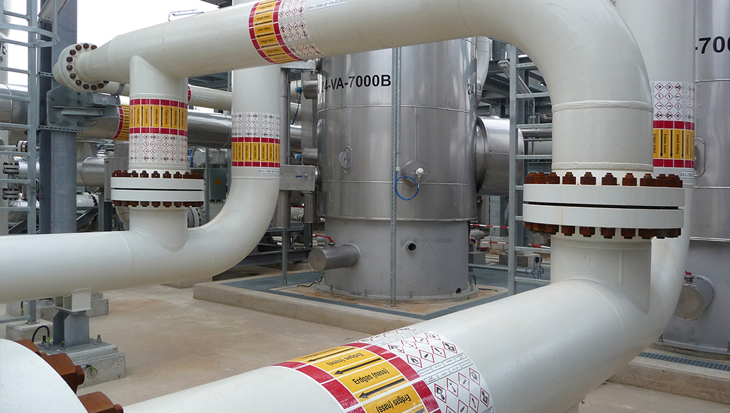 Natural Gas Pipeline Marking