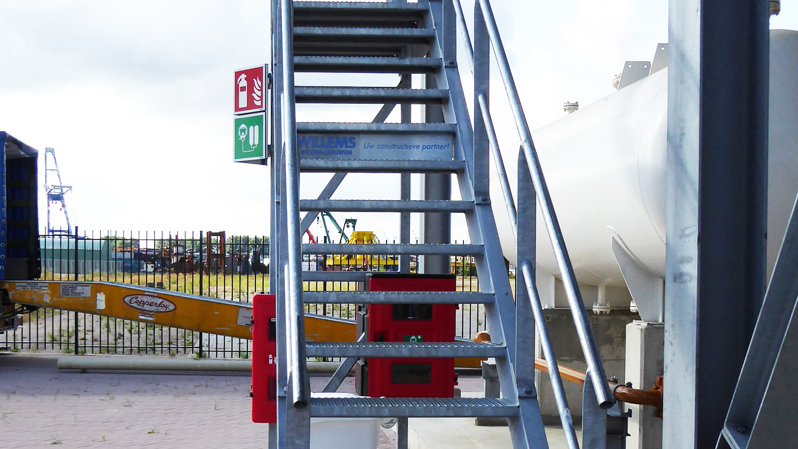 Safety signage for RDM training plant by Blomsma Signs & Safety