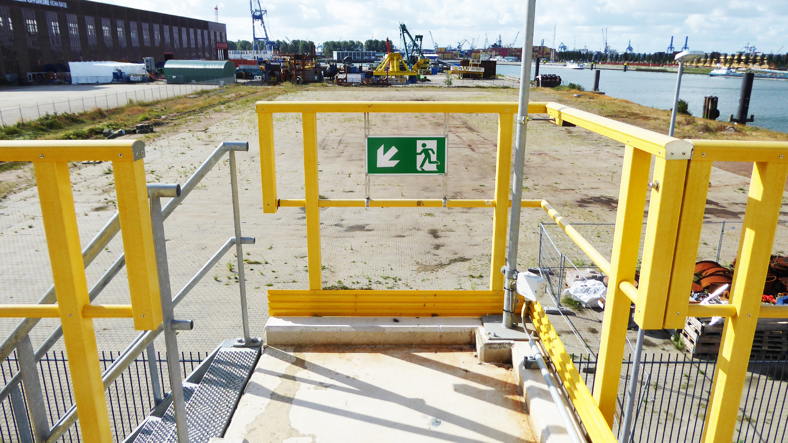 Safety signage for RDM training plant by Blomsma Signs & Safety