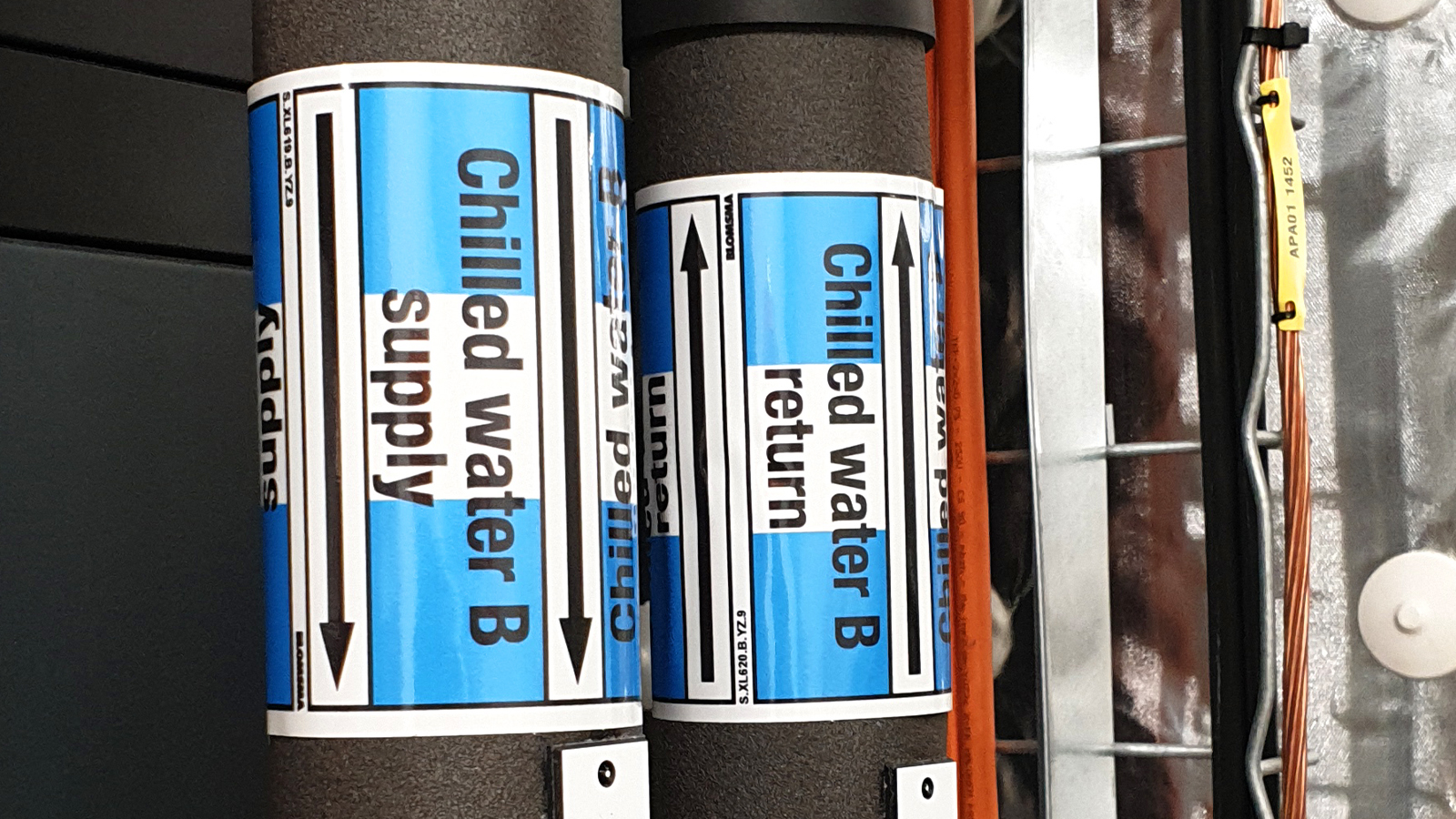 PolyePrro Pipe marking Deutsche Bucht by Blomsma Signs & Safety
