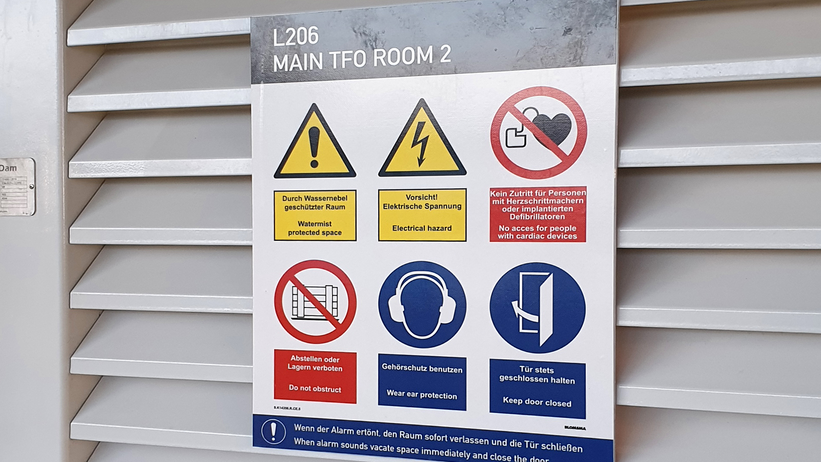 Composite signs Deutsche Bucht by Blomsma Signs & Safety