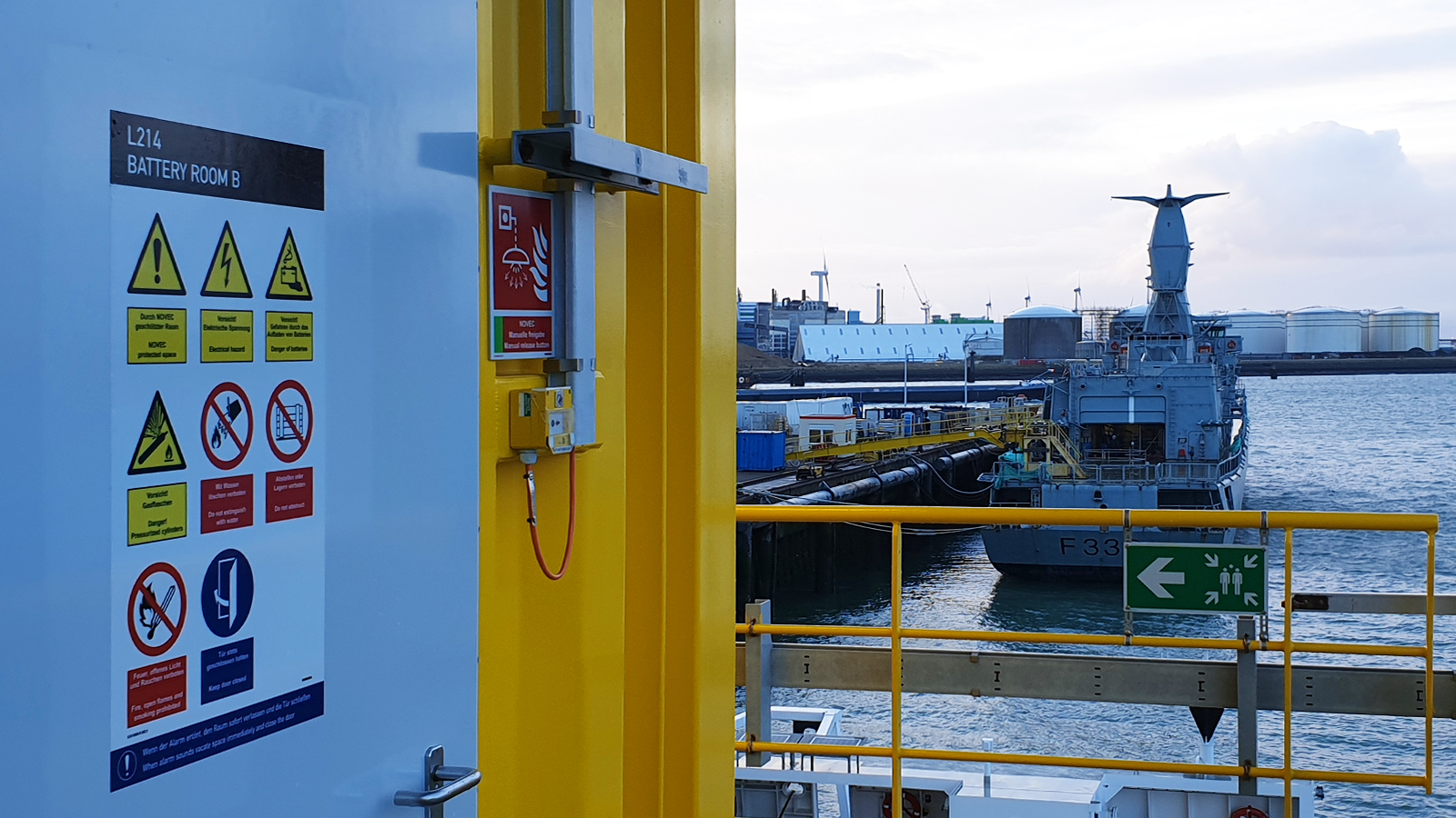 Safety Signage Deutsche Bucht by Blomsma Signs & Safety