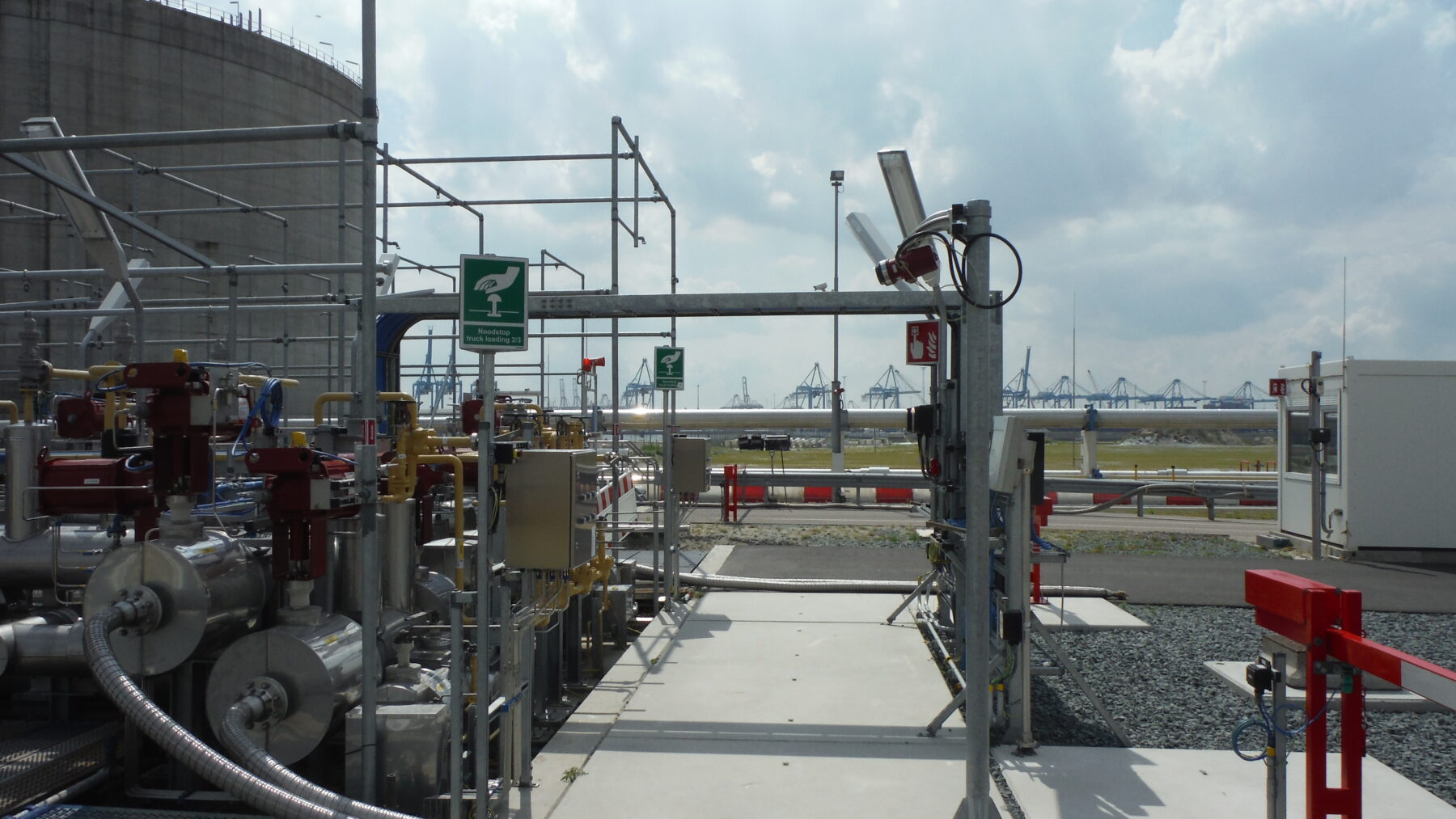 Signalering en markering van brandpreventie en reddingsmiddelen