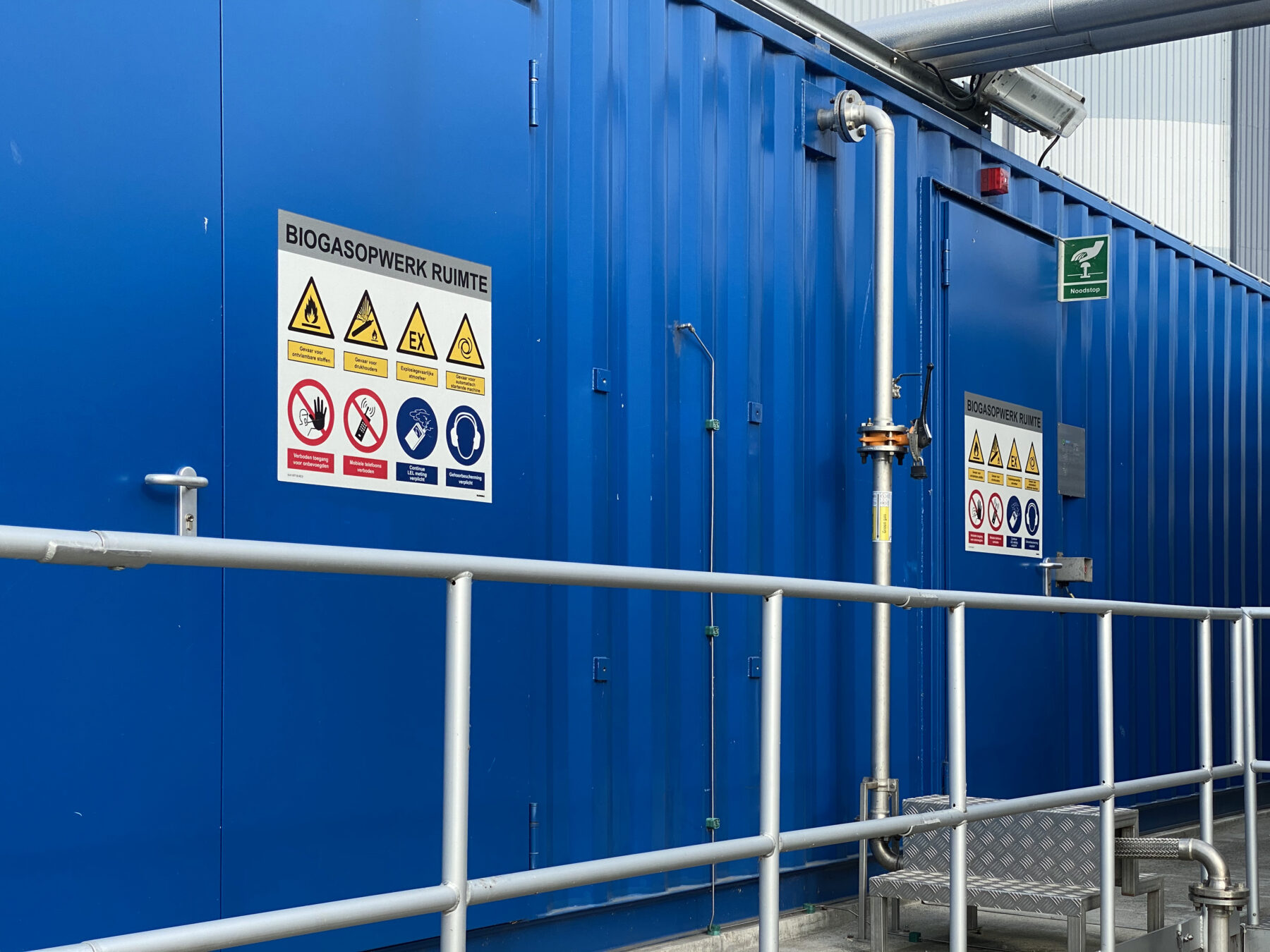 Veiligheidsborden voor waterzuivering