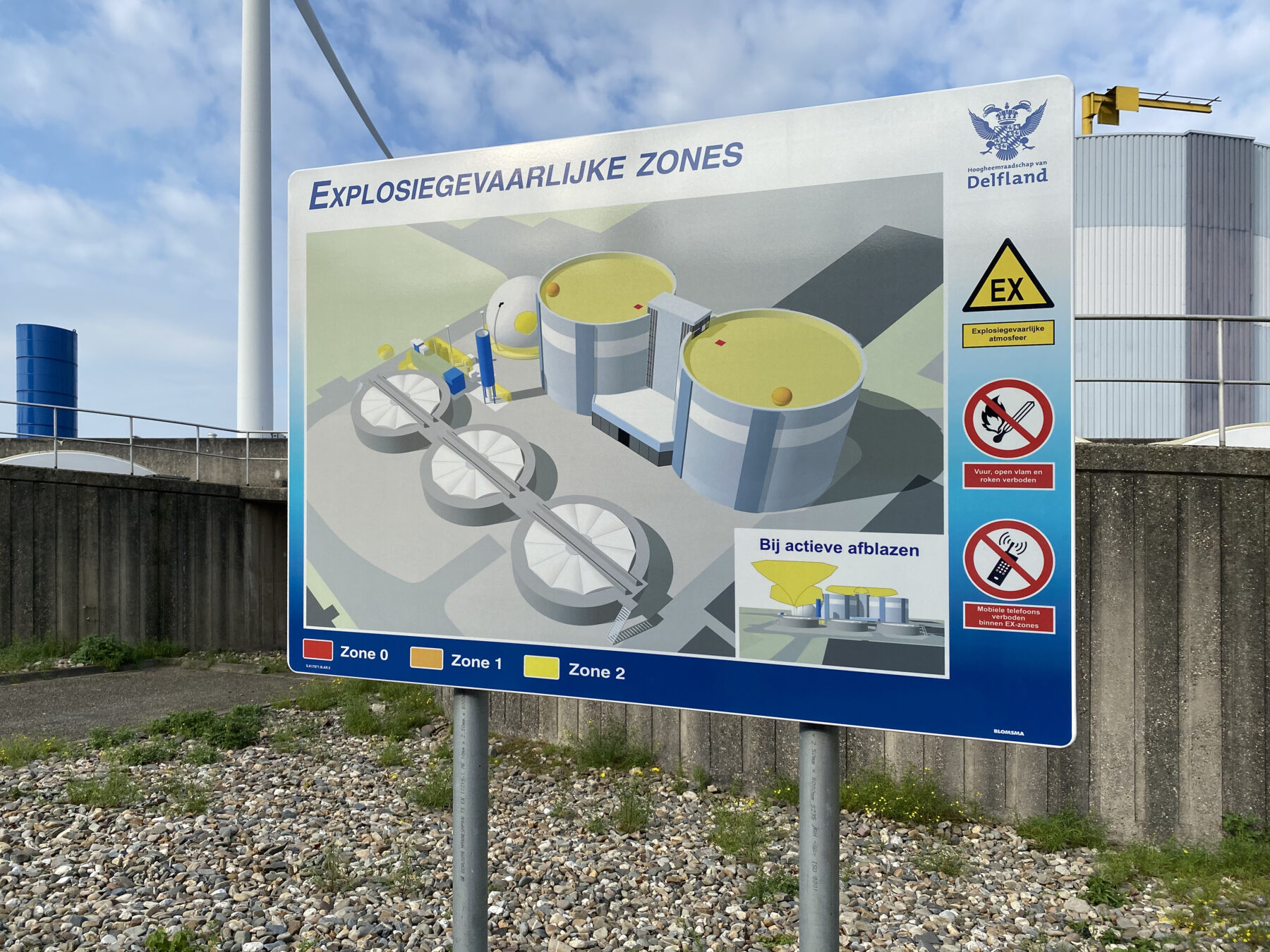 3D borden voor ATEX zone signalering