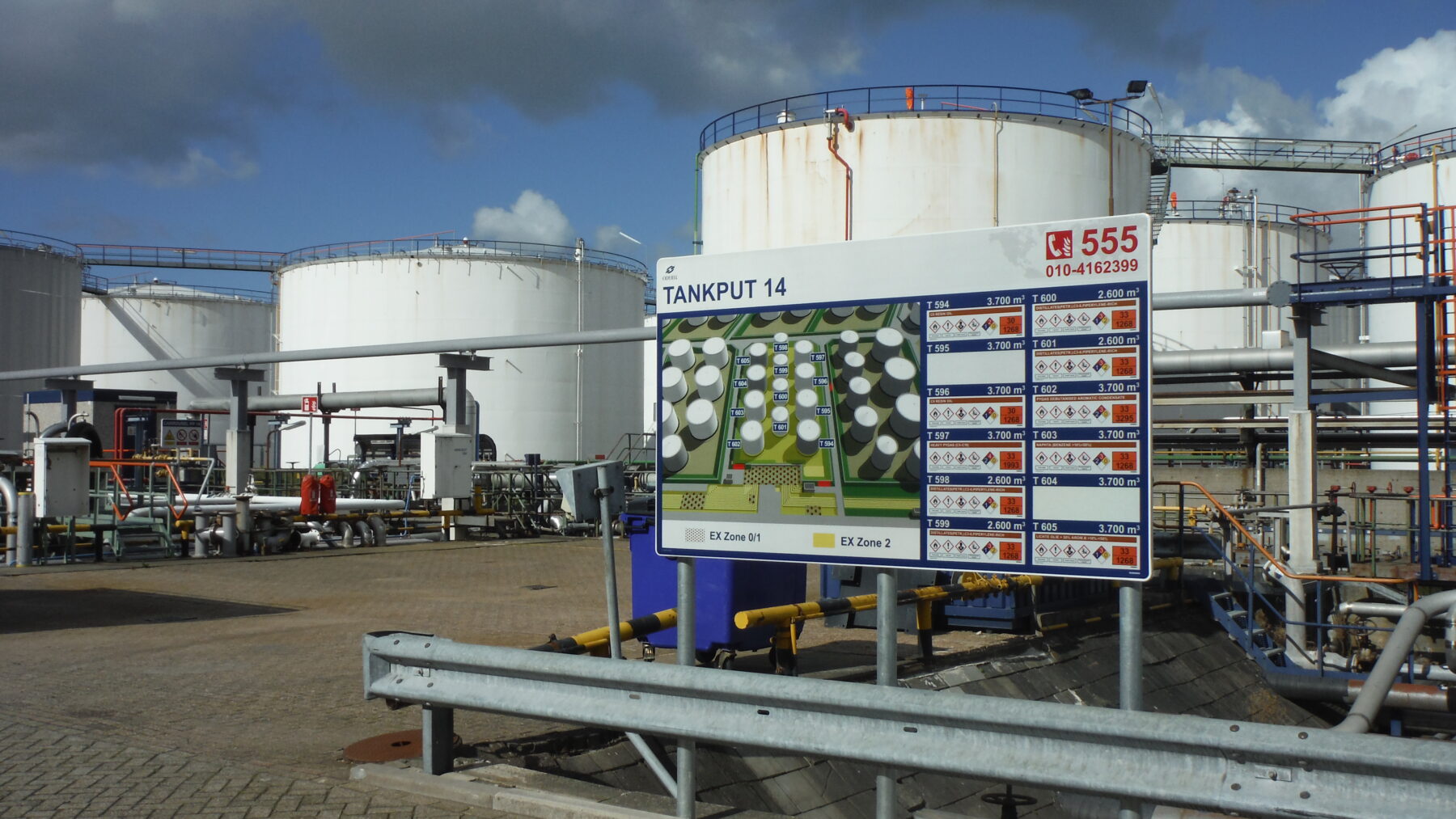 3M Impression signage for tank marking and tank pits