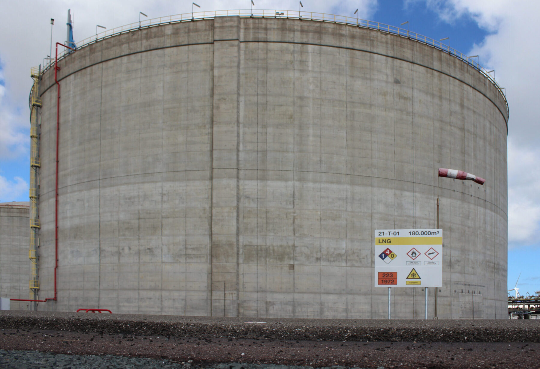 Signalisierung und Kennzeichnung von Lagertanks mit gefährlichen Stoffen