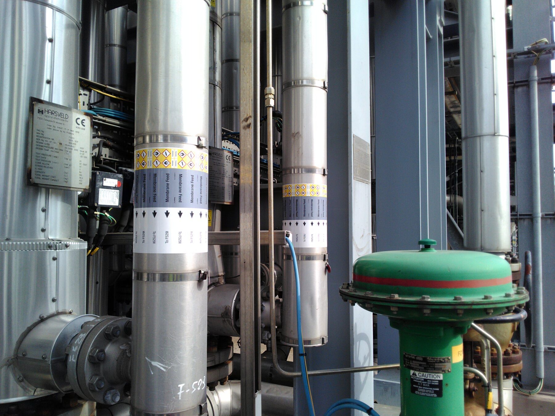 Highest quality pipe marking PolyesPro Highest quality pipe marking PolyesPro