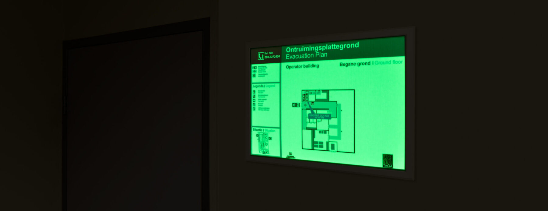 Ontruimingsplattegronden door Blomsma: duidelijk en volgens de norm