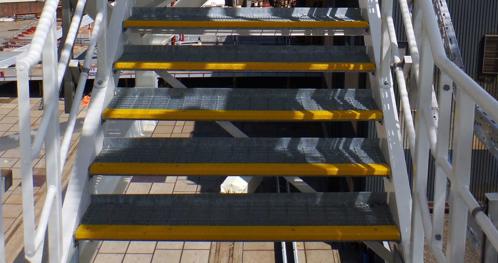 Einfacher Einbau auf bestehenden Treppen