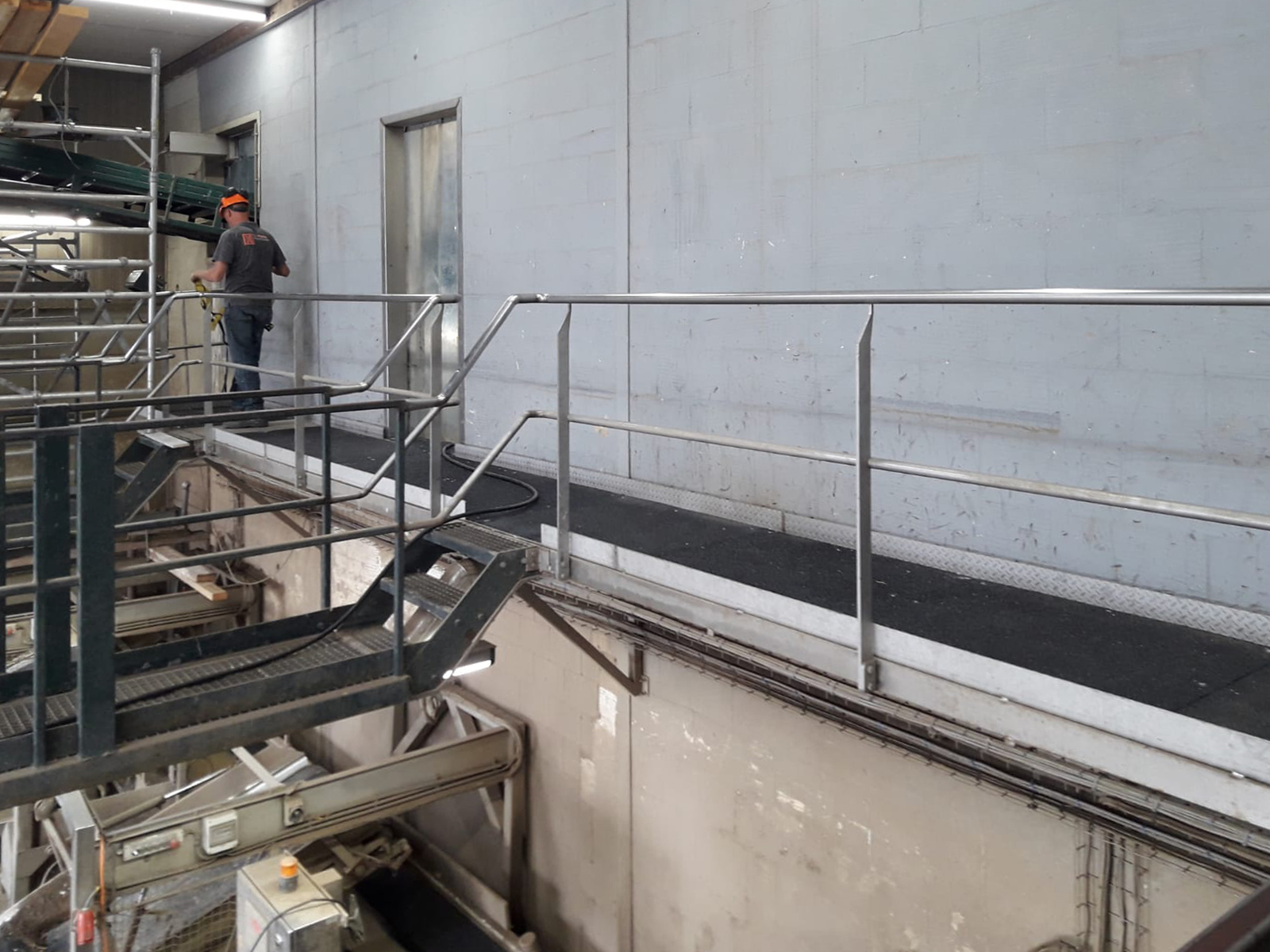 Antislip looppad panelen voor de industrie, schepen en offshore