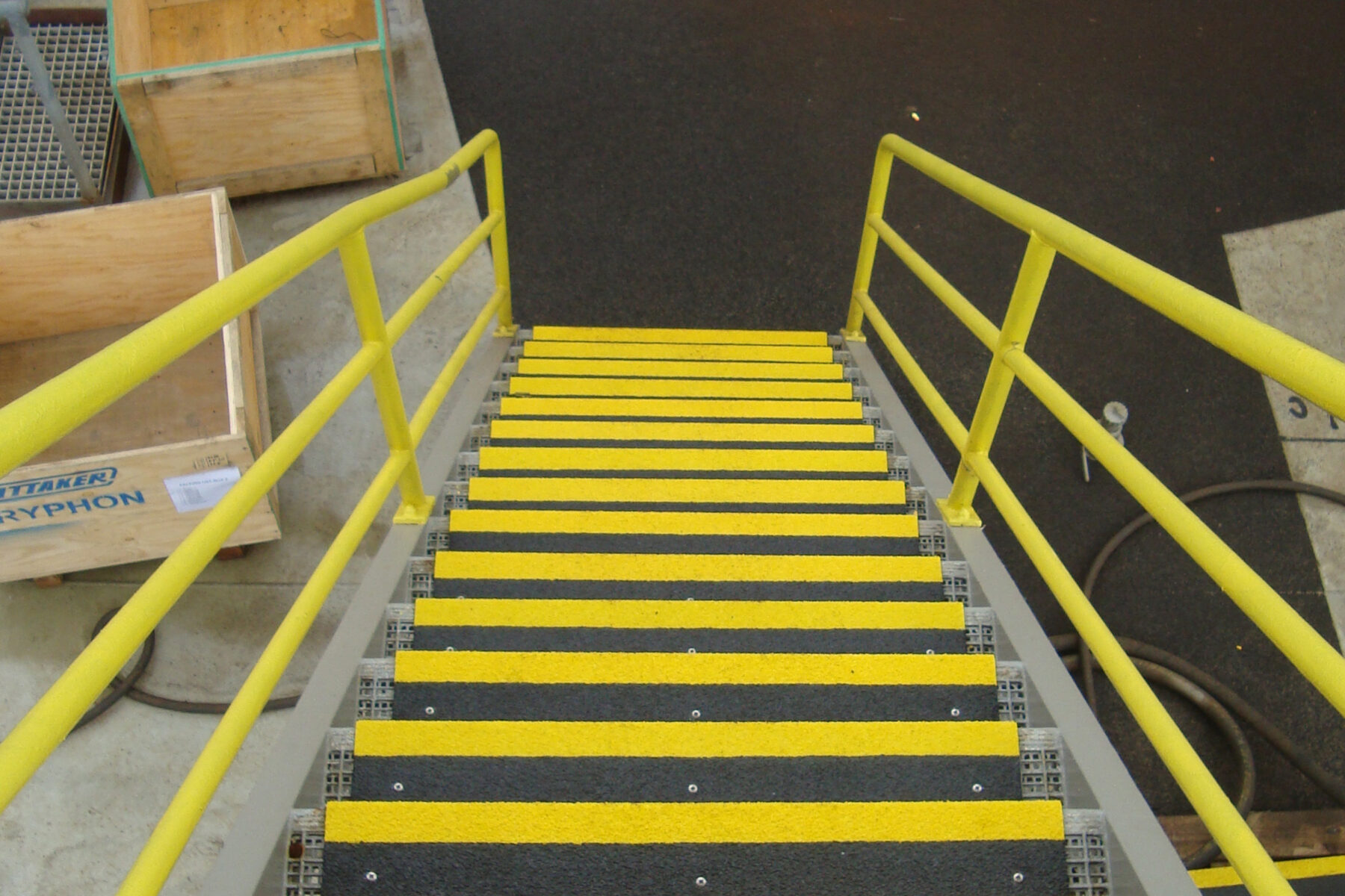 Antislip looppad panelen voor de industrie, schepen en offshore