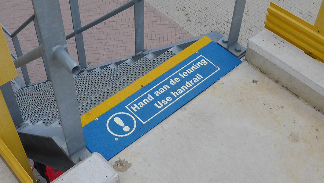 Handlauf benutzen Anti-Rutsch Stufenabdeckungen