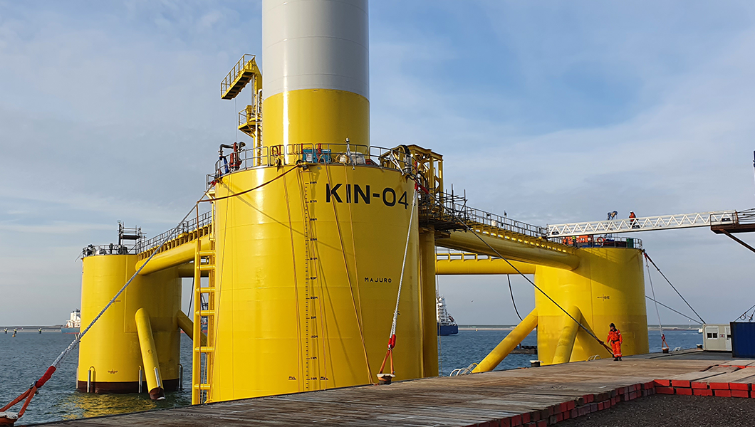 Offshore Wind Turbine signage and markings