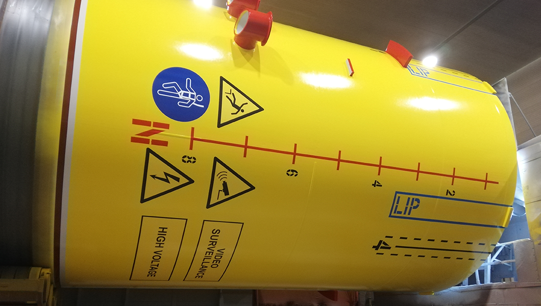 Wind Turbine signage