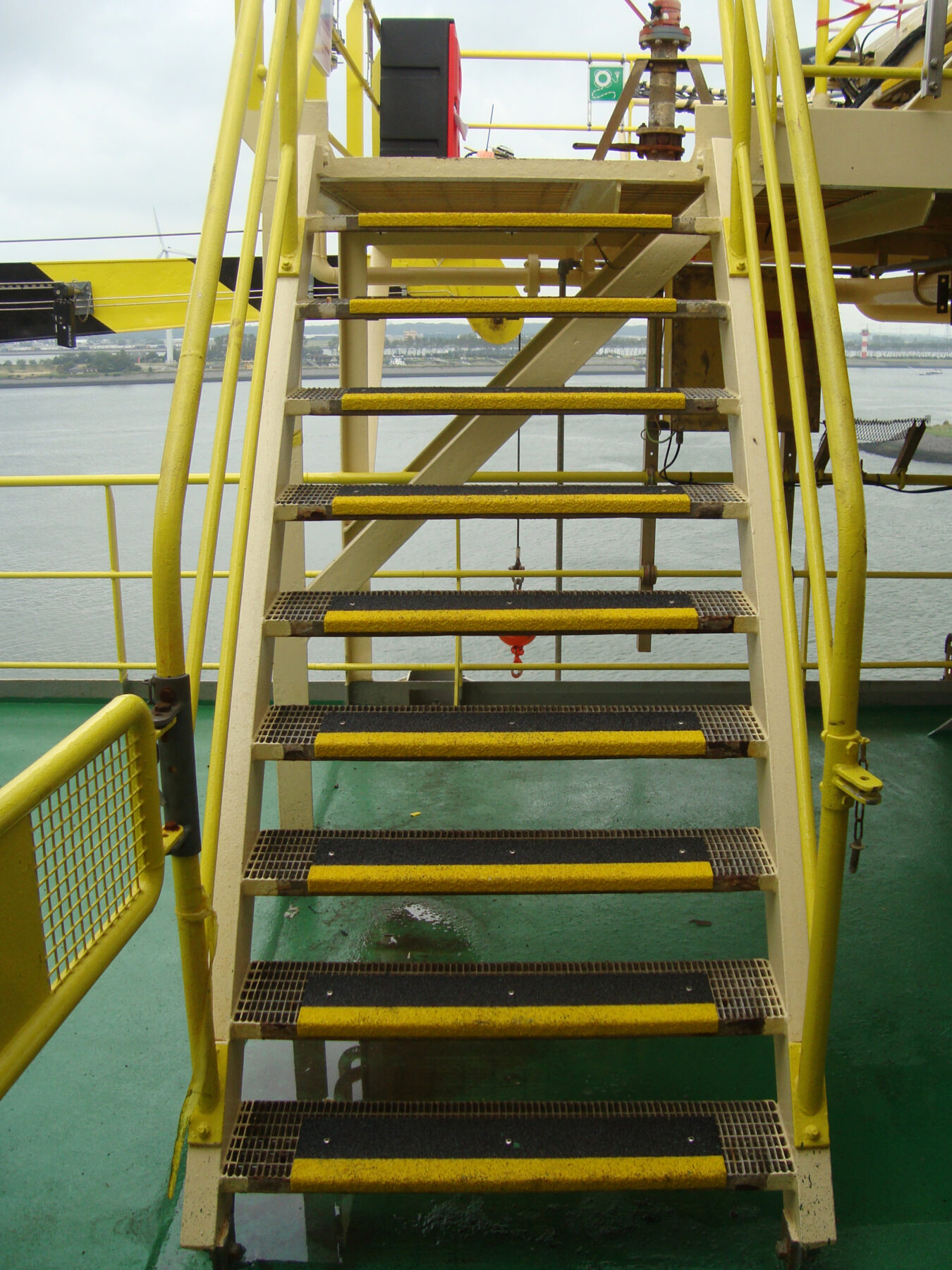 Antislip panelen voor schepen en offshore
