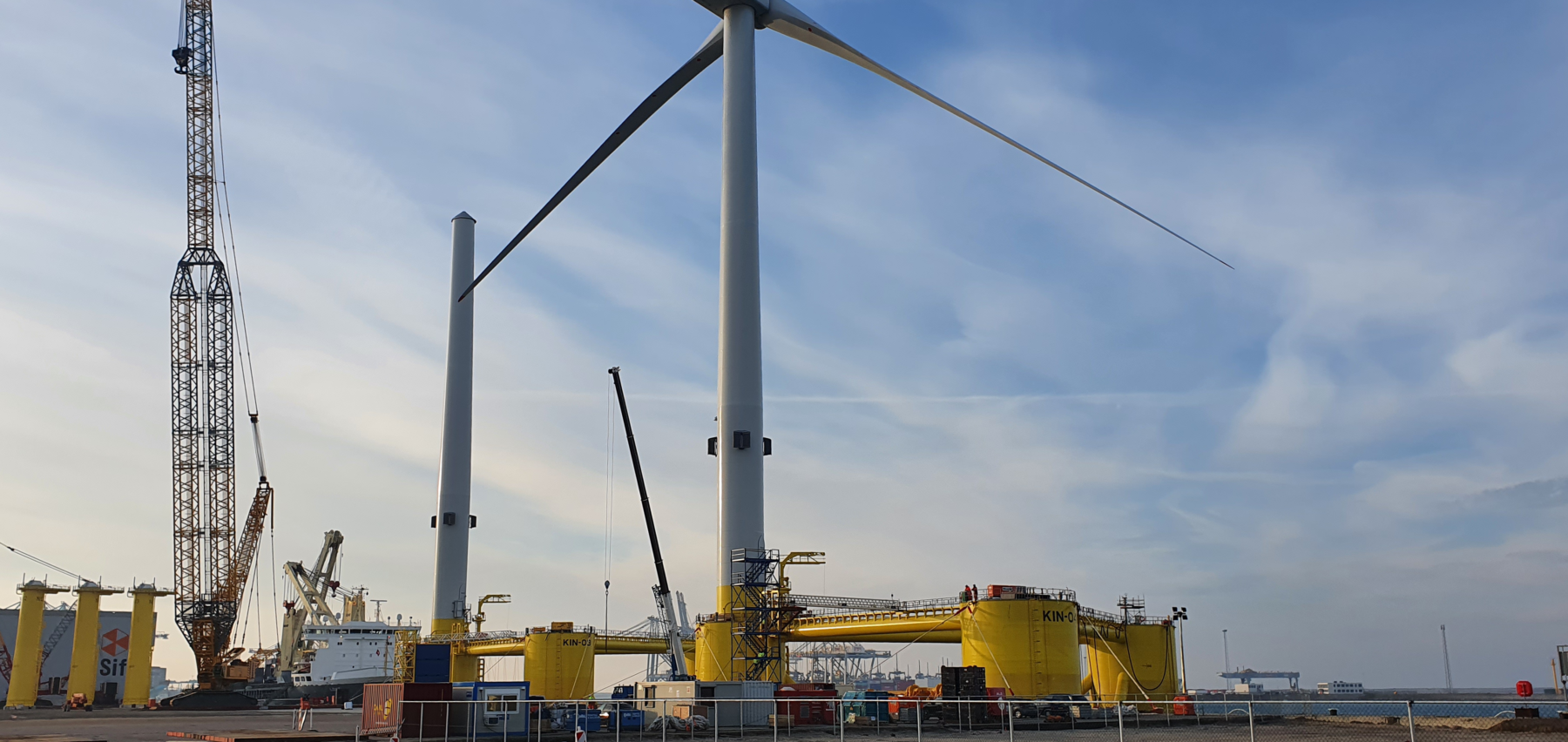Offshore Wind Turbine signage and markings