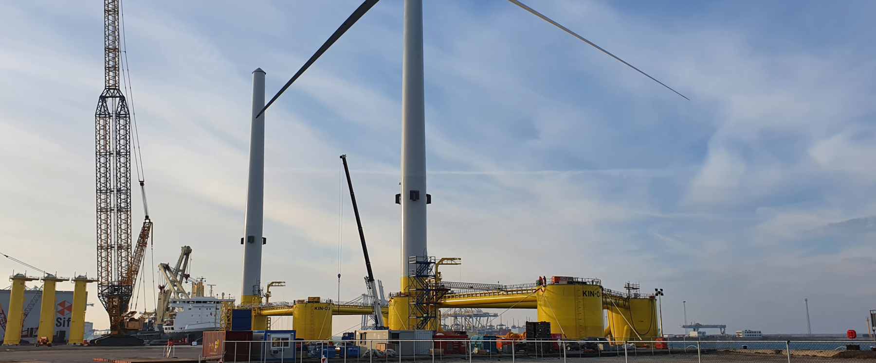 Kennzeichnung und Markierung von Offshore-Windkraftanlagen