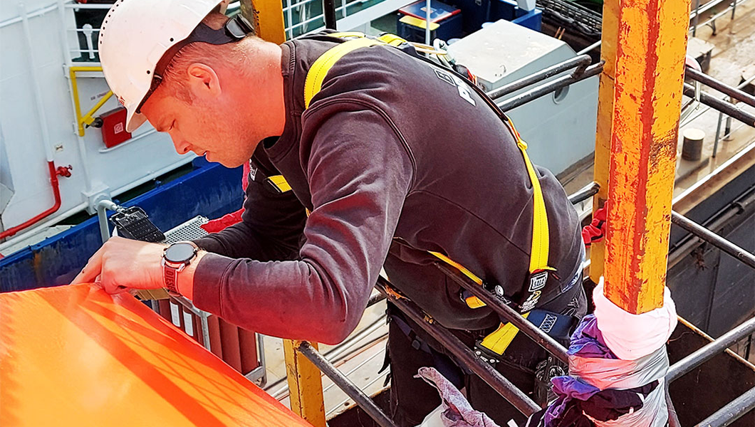 Radkastenmarkierung von Blomsma Signs & Safety GmbH