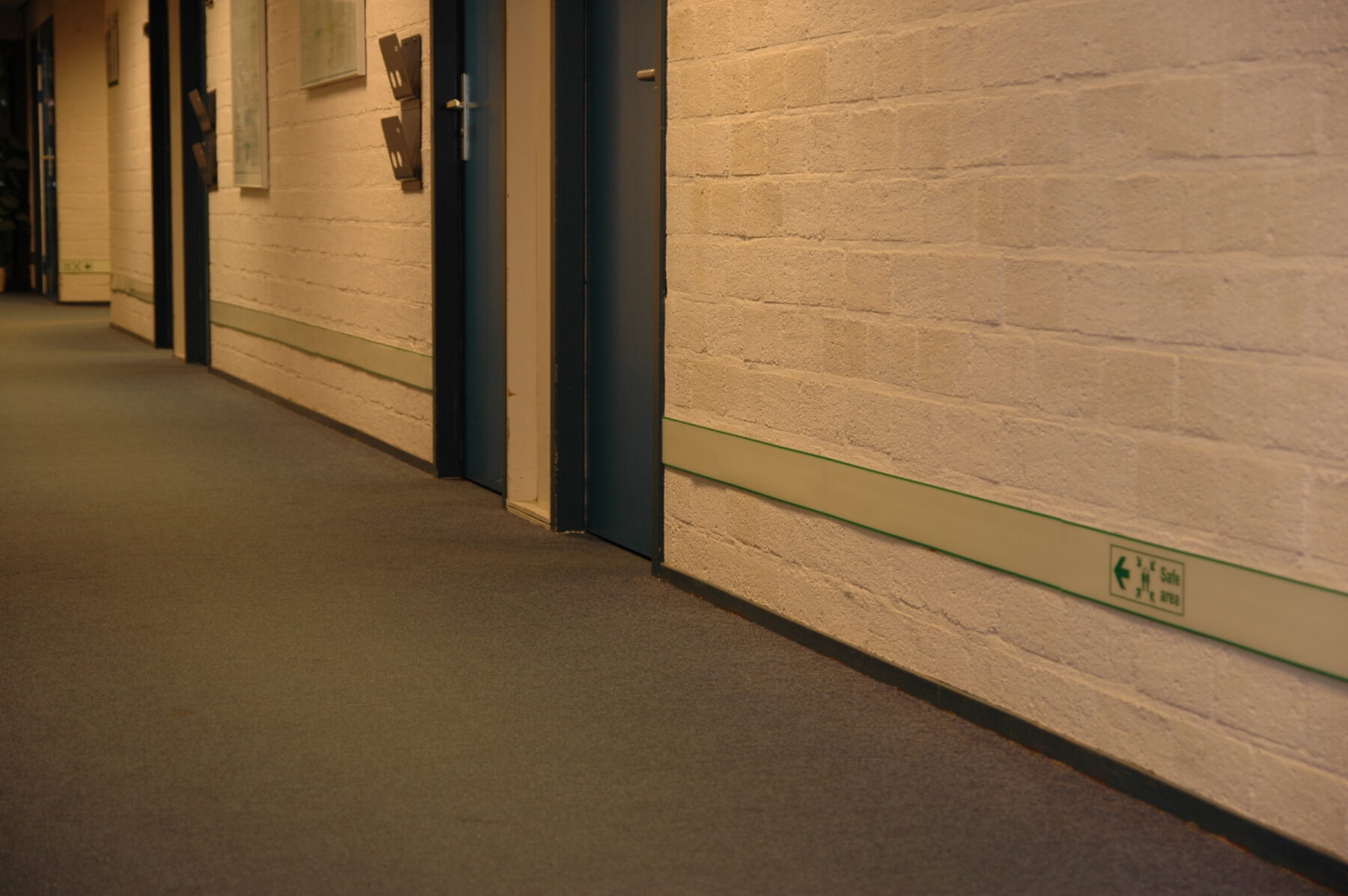 ISO 16069 escape route guidance system