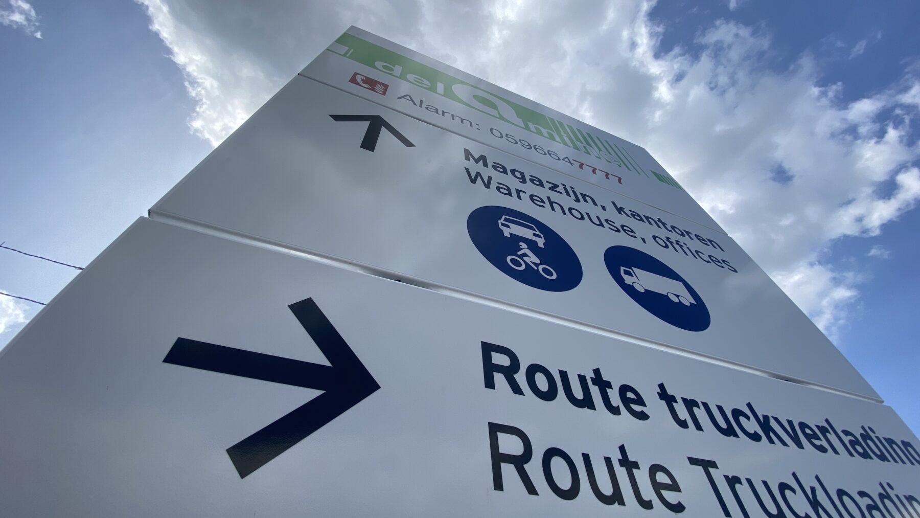 Safety signage, EX zone signs, wayfinding Delamine Delfzijl by Blomsma Signs & Safety
