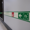 Low Location Lighting door Blomsma Signs & Safety