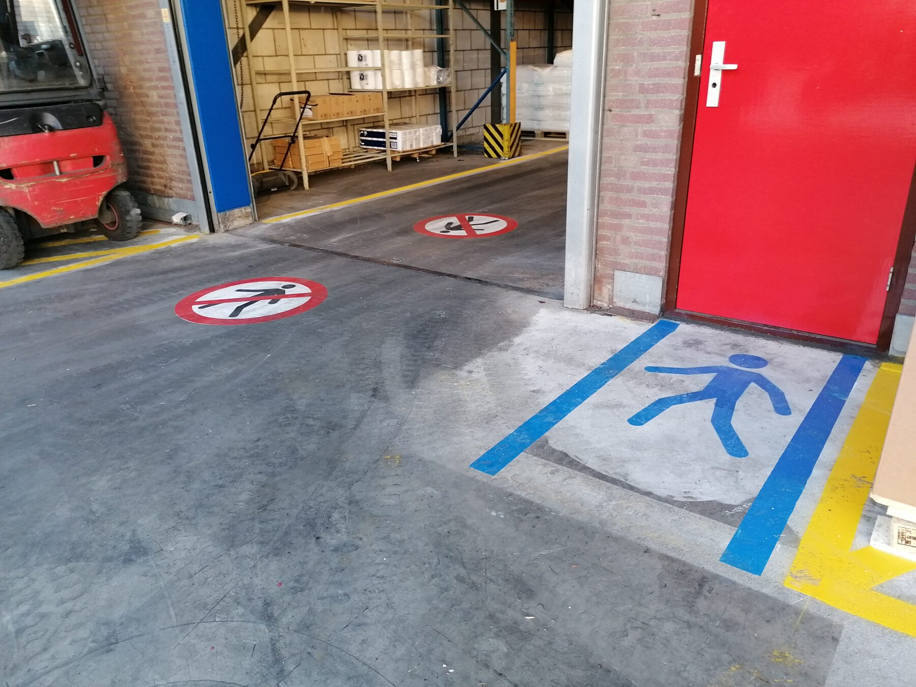 Belijning door Blomsma Signs & Safety