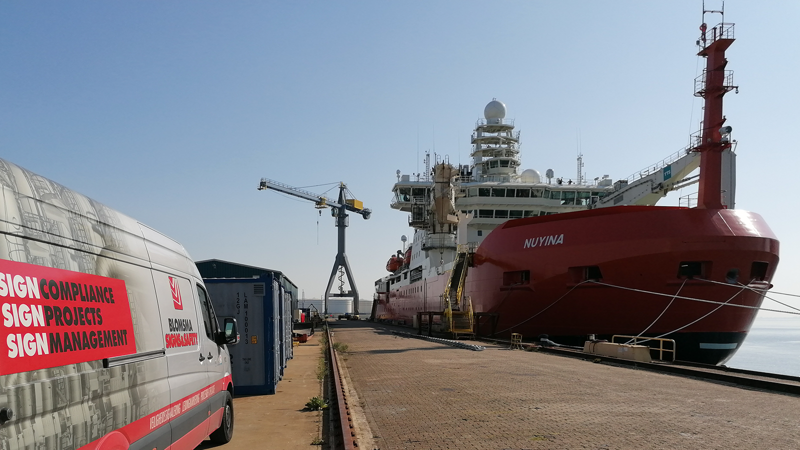 Damen Naval Nuyina ijsbreker
