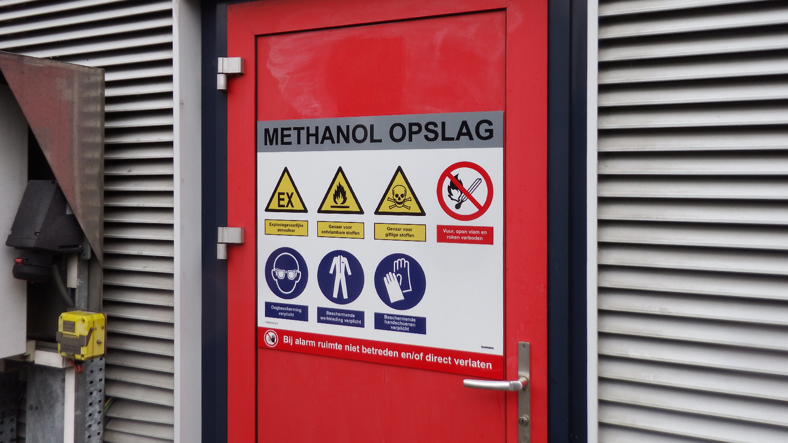 Signalering van Veiligheidszones en EX-zones op rioolgemalen en waterzuiveringsinstallaties